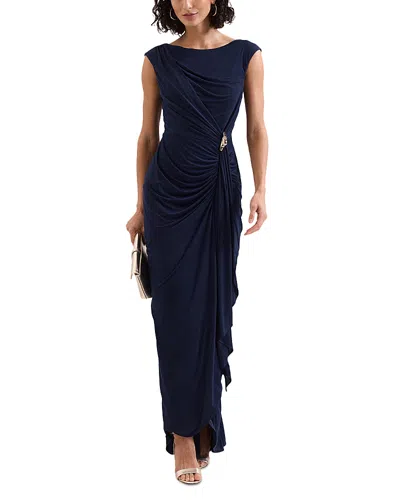 Phase Eight Donna Maxi Dress In Blue
