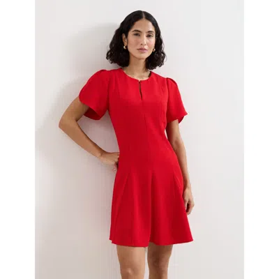 Phase Eight Elia Fit-flare Mini Dress In Red