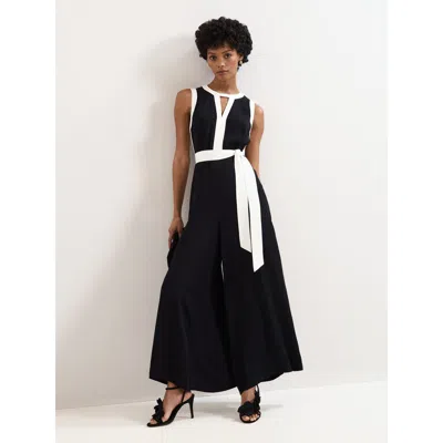 Phase Eight Elowen Wide Leg Jumpsuit In Black