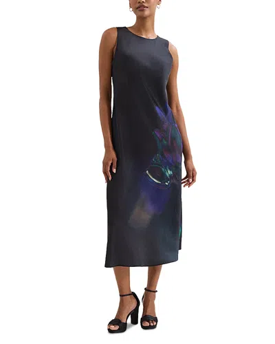 Phase Eight Felicity Floral Dress In Black