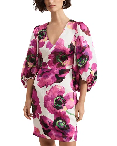 Phase Eight Fiona Floral Print Dress In Multi
