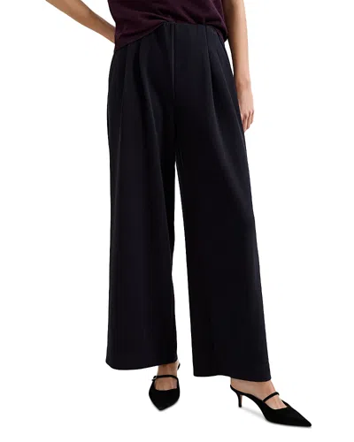 Phase Eight Florence Ponte Knit Wide Leg Pants In Multi