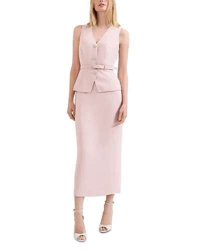 Phase Eight Hilda Tux Dress In Pink