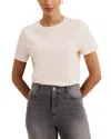 Phase Eight Jada Stud Tee In White