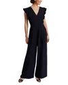 Phase Eight Kallie Frill Jumpsuit In Navy