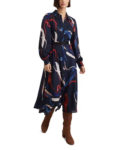 Phase Eight Katy Shirtdress In Navy