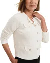 Phase Eight Kelley Knit Jacket In Cream
