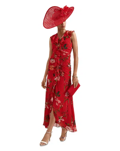 Phase Eight Mae Red Floral Maxi Dress
