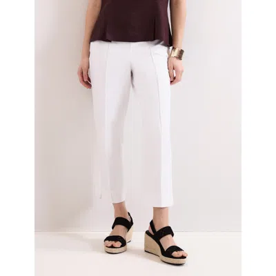 Phase Eight Miah Cropped Tailored Trousers In White