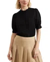 Phase Eight Ottilie Blouse In Black