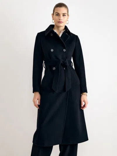 Phase Eight Patsy Midi Coat In Black