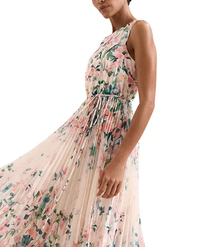 Phase Eight Petite Georgiana Print Midi Dress In Multi