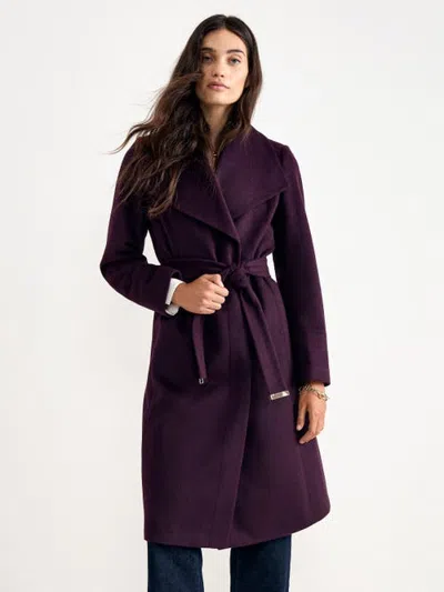 Phase Eight Petite Nicci Coat In Purple