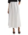 Phase Eight Rhoden Linen Skirt In White