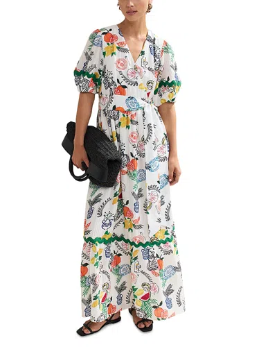 Phase Eight Rochella Wrap Dress In Multi