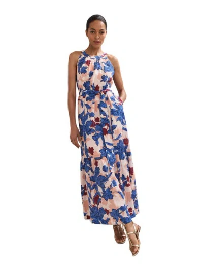 Phase Eight Runa Floral Maxi Dress In Animal Print