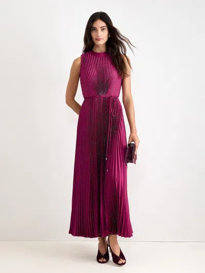 Phase Eight Simara Maxi Dress In Pink