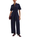 Phase Eight Tabitha Ponte Jumpsuit In Blue