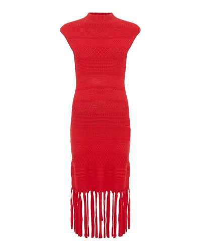 Phase Eight Tazmin Tassel Knit Dress