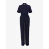 Phase Eight Tabitha Ponte Jumpsuit In Blue