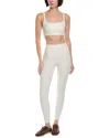 Phat Buddha 2pc Bra & Legging Set In White