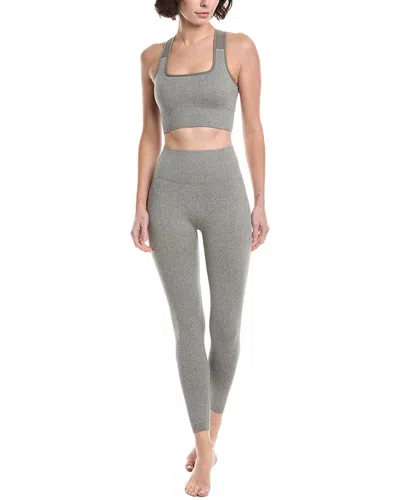 Phat Buddha 2pc Bra & Pant Set In Gray