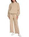 Phat Buddha 2pc Jacket & Pant Set In Neutral