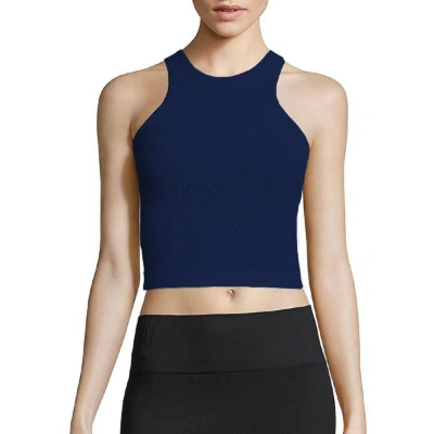 Phat Buddha Blue Crop Top