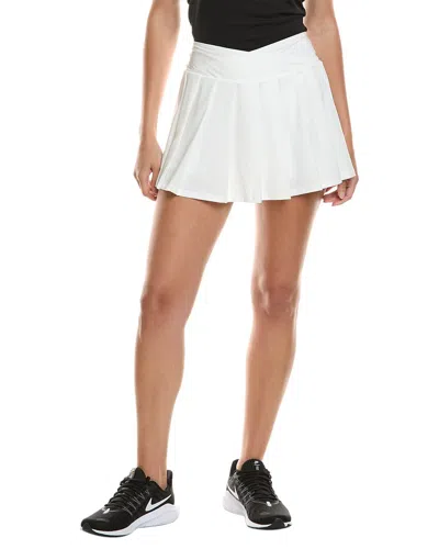 Phat Buddha Mini Skirt In White
