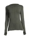 Phat Buddha Yonkers Long Sleeve Tee In Grey In Grey