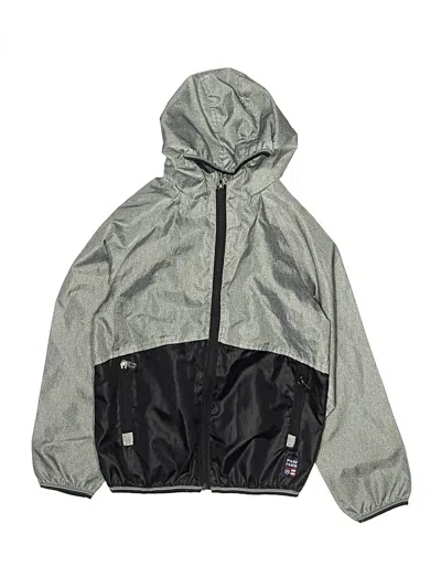 Pre-owned Phat Farm Kids' Windbreaker Jacket In Silver