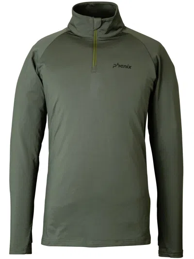 Phenix Basic Green Polyester Ski Top