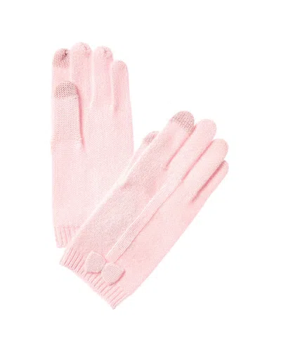 PHENIX PHENIX BOW TOUCH TECH CASHMERE GLOVES