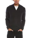Phenix Cashmere 1/4-zip Mock Sweater In Gray