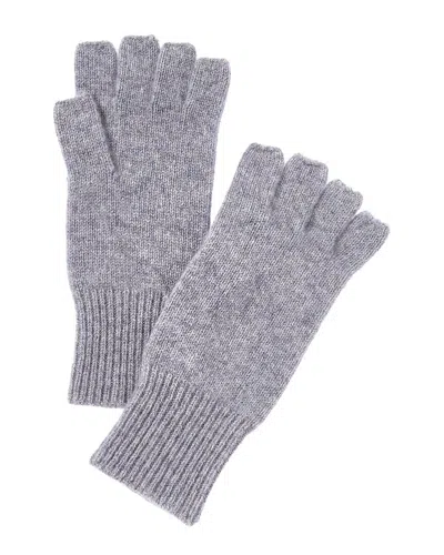 Phenix Cashmere Fingerless Gloves In Gray