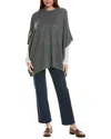 Phenix Cashmere Poncho In Grey