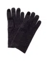 Phenix Cashmere Tech Gloves In Black