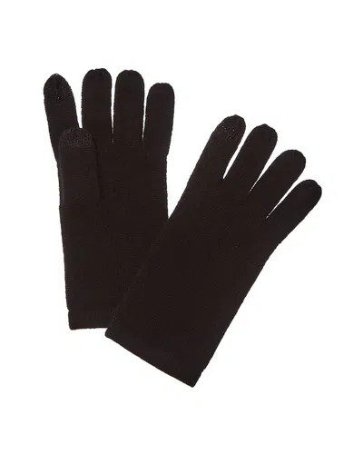 Phenix Cashmere Tech Gloves In Black