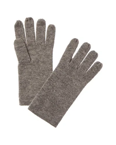 Phenix Cashmere Tech Gloves In Gray