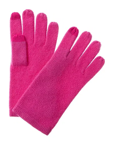 Phenix Cashmere Tech Gloves In Pink