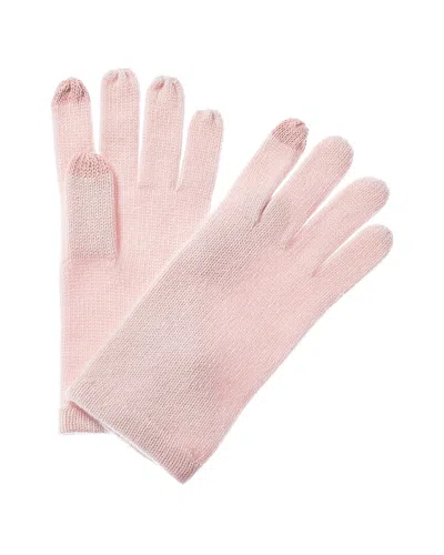Phenix Cashmere Tech Gloves In Pink