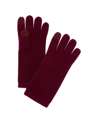 Phenix Cashmere Tech Gloves In Red
