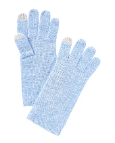 Phenix Cashmere Texting Gloves In Blue