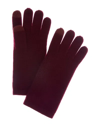 Phenix Cashmere Texting Gloves In Red
