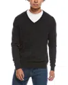 Phenix Cashmere V-neck Sweater In Black
