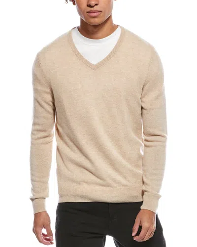 Phenix Cashmere V-neck Sweater In Neutral