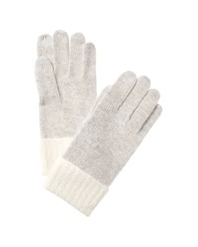 Phenix Colorblock Touch Tech Cashmere Gloves In Multi