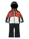 Phenix Colour-blocked Hooded Tracksuit In Black