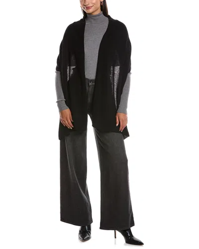 Phenix Featherweight Solid Cashmere Scarf In Black