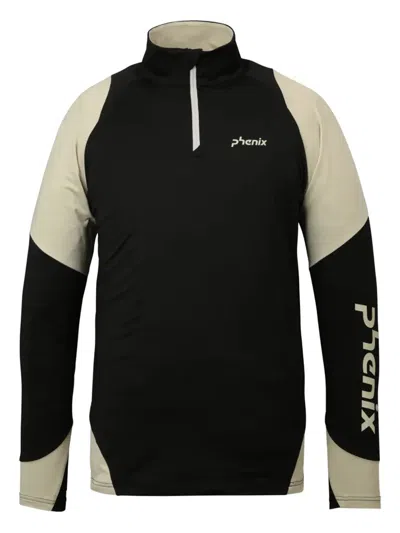 Phenix Baselayer Mit Kurzem Reissverschluss In Black